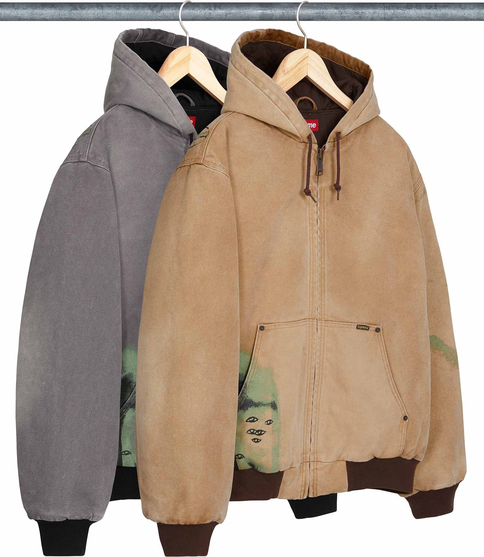 Supreme/Rita Ackermann Hooded Work Jacket view 7